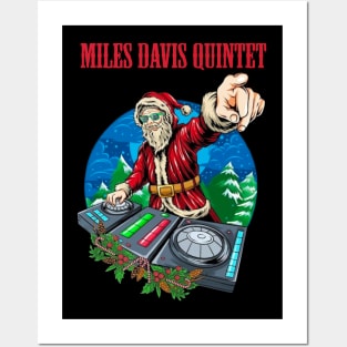 MILES DAVIS QUINTET BAND XMAS Posters and Art